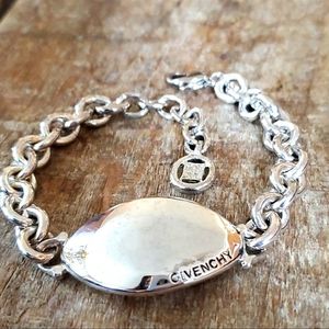 Authentic Vintage Givenchy Silver Bracelet